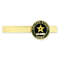 PinMart Officially Licensed U.S. Army Tie Clip - Gold
