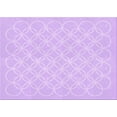 thumbnail image 1 of Ahgly Company Machine Washable Indoor Rectangle Transitional Violet Purple Area Rugs, 8' x 12', 1 of 7