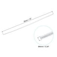 thumbnail image 2 of Uxcell 30CM/12Inch Pipe Cleaners, 300 Pack Flexible Chenille Stems for DIY Art Creative Crafts, Blanco, 2 of 6