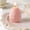 Pink, variant on Yurqghjb Polka Dot Egg Shaped Scented Candle for Spring Easter Tabletop Decor