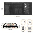 thumbnail image 6 of Uourmeti Vintage Peony Theme Kids Trifold Wallet, Polyester Trifold Card Wallet for Sports, Portable Slim Children's Wallet, 6 of 7
