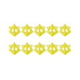 thumbnail image 1 of keepw 10X Support de Tapis de Peinture Outil de Menuiserie Finition Fine Taille Compacte Léger Non Glissant Jaune, 1 of 6