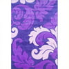 "Hawthorne Collection 8 x 103"" Kids Area Rug in Purple and Baby Pink"