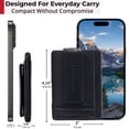 thumbnail image 5 of Alpine Swiss Mens RFID Safe Magnetic Money Clip Wallet Slim Front Pocket Wallet, 5 of 7