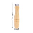 thumbnail image 3 of 5pcs Wooden Handle for File Cutting Tool Craft - 6.2MM Inner Hole, 3 of 3