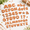 Orange, variant on Sliver 4 Inch Glitter Cardboard Letters Numbers and Punctuation Craft Set with Glue Dots