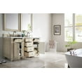 thumbnail image 5 of James Martin Furniture  60 in. Bristol Double Vanity with 3 cm Ethereal Noctis Quartz Top, Vintage Vanilla, 5 of 7