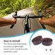 thumbnail image 3 of Cinta para manillar de bicicleta Soidarity café con enchufe de barra 2 piezas, 3 of 6