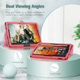 thumbnail image 4 of Funda para tablet Fintie Fire HD 10 13.ª/11.ª generación, rosa mármol, 4 of 9