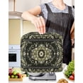 thumbnail image 2 of Vintage Green Stand Mixer Dust Cover with Storage Pocket & Handles, Southwestern Geometric Abstract Art Fits All Tilt Head & Bowl Lift Kitchen Appliance Cover Organizer Bag Accessories, 4.5-5 Quart, 2 of 6