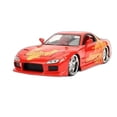 thumbnail image 1 of Vehículo JLS Mazda Rx-7 Orange Rápido Y Furioso Escala 1:32 Jada Toys Abre puertas, 1 of 3