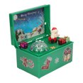 thumbnail image 2 of Caja De Música, Caja De Música De Papá Noel, 7 Canciones, Elevación Eléctrica Verde Ornamental Para Juguetes De Niños ANGGREK Otros, 2 of 8