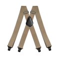 thumbnail image 3 of SGFCWSX Men 3.5cm Strap Cli, X-Type Formal Adjustable Suspenders Elastic Casual Beige, 3 of 3