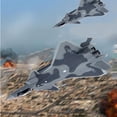thumbnail image 2 of 1/144 Aleación de Aviación J20 Avión Modelo de Avión de con Soporte de Metal Decoración Del Hogar Sunnimix Aviones a reacción de fundición, 2 of 6