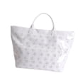 thumbnail image 4 of Bolsa de playa impermeable, bolsa de fin de semana informal, bolsa de supermercado, bolso de mano tipo hobo, bolso de hombro Blanco, 4 of 9