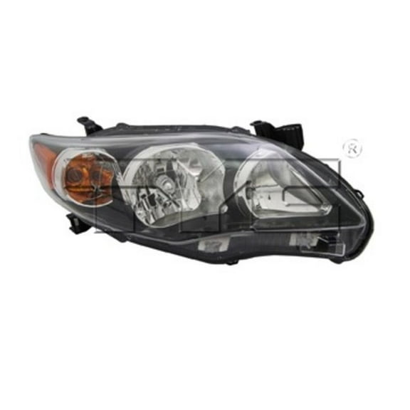 TYC 20-9195-90-9 Capa Certified Headlight Assembly Fits select: 2011-2013 TOYOTA COROLLA BASE/S/LE