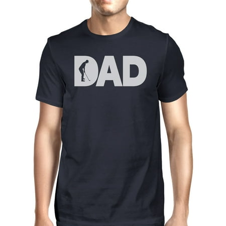 Dad Golf Mens Navy Funny T-Shirt For Golf Dads Father's Day