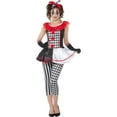 thumbnail image 2 of Carnival Harlequin Jester Women's Costume X-Small 2-4, 2 of 2