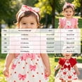 thumbnail image 7 of Mnyotv Baby Girl Dress Romper Summer Outfits Short Sleeve Ruffle Top Skirts with Headband 2Pcs Set Size 3-6Months, 7 of 7