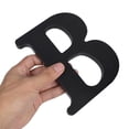 thumbnail image 3 of KAKOWELY Black Wooden Letters For Wall Decor Decorative Standing Letters For Home Table Craft Projects Alphabet Wall Decorations Initial Decor,5.91X"X4.53"X0.59", 3 of 5