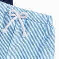 thumbnail image 6 of Toddler Easter Casual Outfit Set Baby Boys Cute Clothing Sets Short Sleeve Embroidery Tee Tops and Shorts, 6 of 6