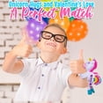 thumbnail image 5 of Hugging Stuffed Unicorn Slap Bracelets with Card, Jewelry, Valentine's Day, 12 Pieces, 5 of 8