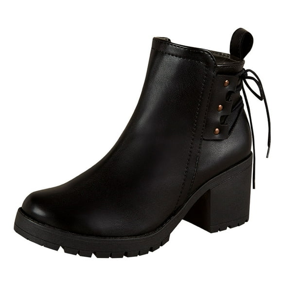 Botin Para Mujer CASTALIA 282-115 Negro Suela antiderrapante