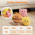 thumbnail image 5 of 1 PCS Plush Spiky Ball Dog Toy, 2026 New interactive Dog Toys, Jumping Squeaky Chew Toy Ball with Soft Durable Fabric for Small Medium Large Dogs Puppy Teething Toys, 5 of 10