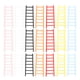 thumbnail image 1 of Mini escalera de jardín, 70 piezas de plástico en miniatura, modelo de escalera para decoración de tartas, escalera pequeña, muebles para casa de muñecas, accesorios para decoración de paisajes., 1 of 5