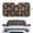 Pink Sunset, variant on Chririnla Pink Sunset Universal Windshield Sun Shield Front Window Sun Visor for Foldable - Silver Reflective Car Sunshade, Cools Car Interior & Saves Fuel, Portable Design