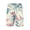 Light Blue, variant on Men's Abstract Face Print Beach Shorts Elastic Waist Artistic Casual Shorts Light Blue 3XL