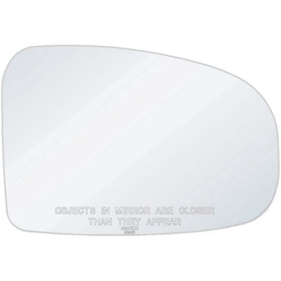 exactafit 8214R Passenger Side Mirror Glass Replacement Fits 2010-2015 Toyota Prius 2012-2015 Prius Plug-in Right Hand 3m Adhesives