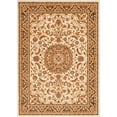 thumbnail image 3 of Delos Ivory Traditional Oriental Medallion Floral Area Rug 5x7 (5'3" x 7'3"), 3 of 9