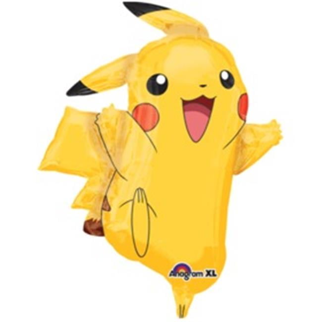 Anagram International 2946001 Pikachu Shape Balloon Pack, 31