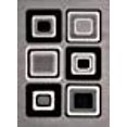thumbnail image 3 of United Weavers 851 10371 28a 2 ft. 3 x 7 ft. 2 in. Dallas Spaces Runner Rug, Silver, 3 of 10