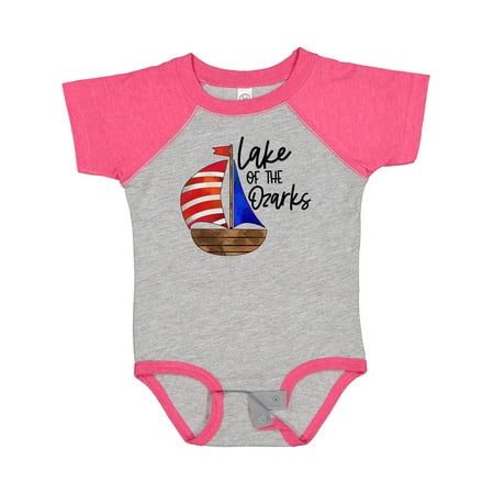 

Inktastic Lake of the Ozarks Sailboat Gift Baby Boy or Baby Girl Bodysuit