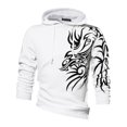 thumbnail image 2 of Sudaderas con capucha para hombre, sudadera con estampado de dragón, jerséis ajustados para primavera y otoño, ropa de calle Tmvgtek Para estrenar, 2 of 4