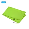 thumbnail image 3 of Unique Bargains Waterproof Zipper File Bags, A4 Document Holders for Office, Green 3 Pack, 3 of 6