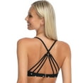 thumbnail image 3 of RELLECIGA Women's Push Up Bikini Top Twist Front Underwire Bathing Suit, 3 of 7