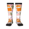 thumbnail image 2 of Lsque Cartoon Halloween Printed Crew Socks Men's Women's LightWeight Thin Casual Calf Socks ,Knee High Socks,Cotton Socks, 2 of 9