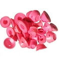 thumbnail image 4 of 10 Pcs No Clip Soft Silicone Pink Hairpin Rollers Magic Spiral Curling Rod Wall Diy Hairdressers Styling Curls, 4 of 6