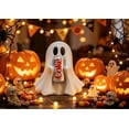 thumbnail image 3 of 2026 New Cute Spooky Ghost Beverage Can Holder Figurine, Ghost Holding Soda Can Tabletop Decor, Novelty Halloween Ornament for Desk, Bar, Home Party & Office Display, 3 of 6