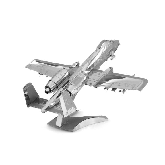 Kit de modelo de metal 3D del avión Warthog A-10 de Metal Earth Fascinations