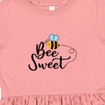 thumbnail image 4 of Inktastic Bee Sweet Bumble Bee Girls Toddler Dress, 4 of 5