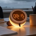 thumbnail image 4 of ERK Easter Decorations Night Light Alarm Clock Silicone Color Night Light With Remote Charging Version, 4 of 4