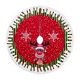 thumbnail image 1 of Falda para árbol de Navidad, base para árbol de Papá Noel, adornos para árbol de Navidad, tapete para piso para interior y exterior, 1 of 8