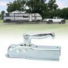 Straight Tongue Trailer Coupler, Durable 3500 Lb Load Capacity High Strength Wear Proof Trailer Coupler For Trailer