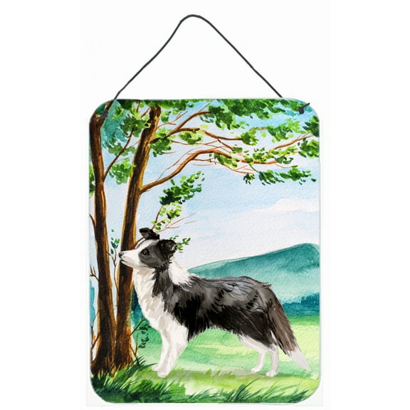 Under the Tree Border Collie Wall or Door Hanging Prints