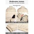 thumbnail image 6 of GINGTTO Men's Winter Softshell Fleece Lined Reversible Bomber Jacket with Detachable HoodGINGTTO Mens Winter Jacket Softshell Fleece Lind with Detatchable Hood，Reversible Bomber Windbreaker for Men, 6 of 7