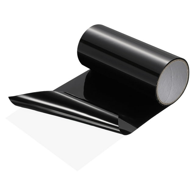 Uxcell Ruban de Scellement Imperméable en Chlorure de Polyvinyle 8 Po x 5 Pi Ruban de Réparation Étanche Noir
